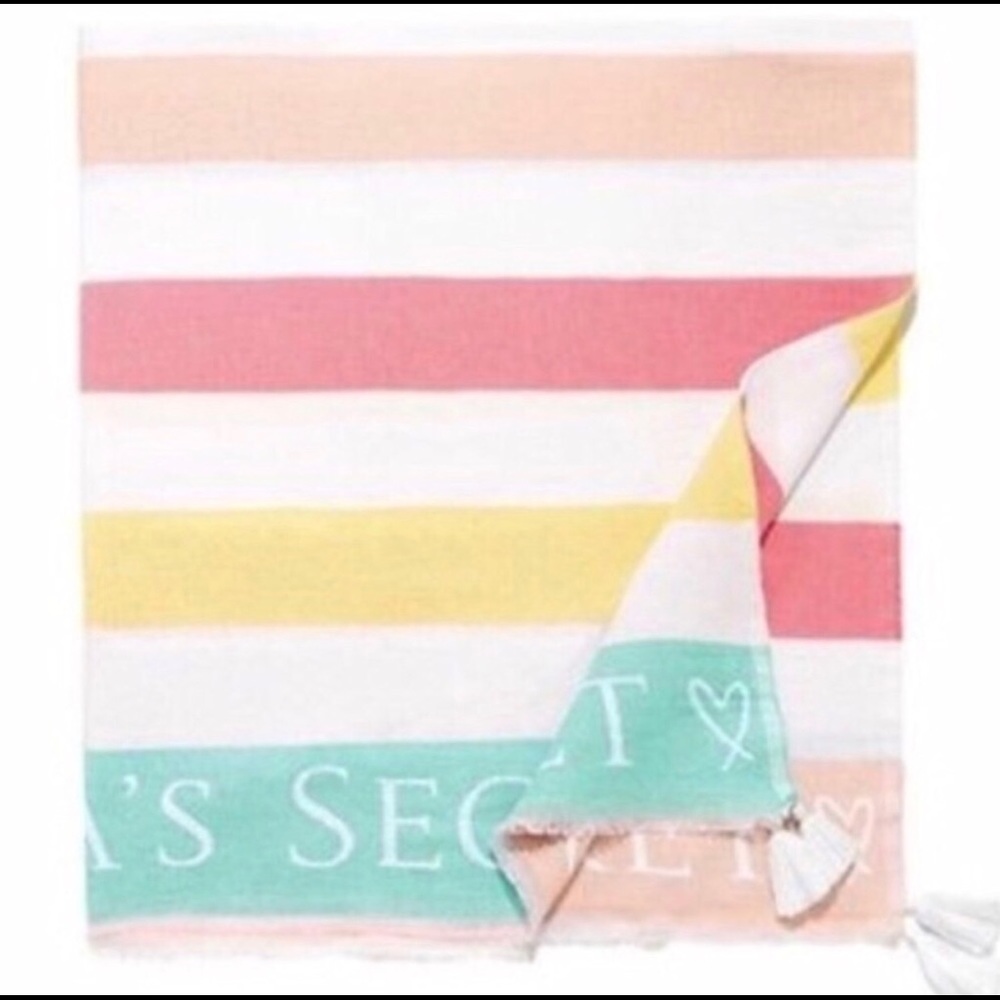 Victoria Secret beach blanket.